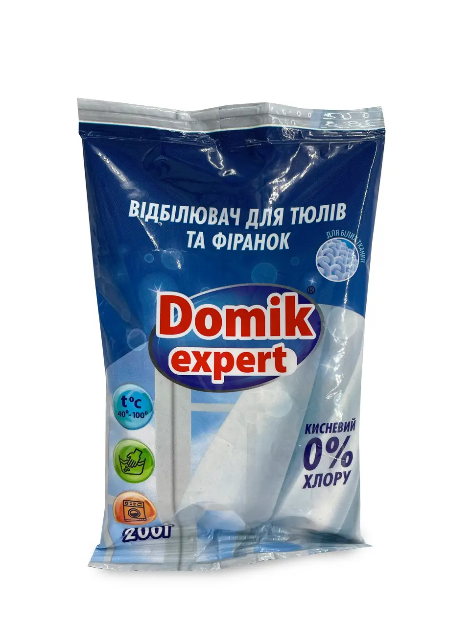 Відбілювач для Тюлей і Фіранок Domik Expert 200 гр